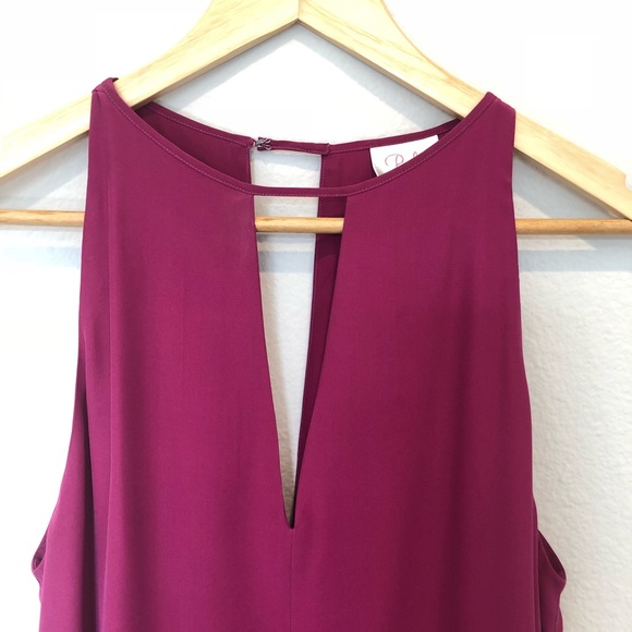 Parker colorblock 100% silk dress - Picture 6 of 7